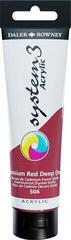 Akrilna boja Daler Rowney System3 Akrilna boja Cadmium Red Deep Hue 150 ml 1 kom
