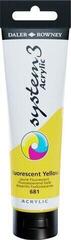 Akrilna boja Daler Rowney System3 Akrilna boja Fluorescent Yellow 150 ml 1 kom
