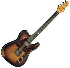 Guitare électrique Eko guitars Tero Relic Sunburst Guitare électrique