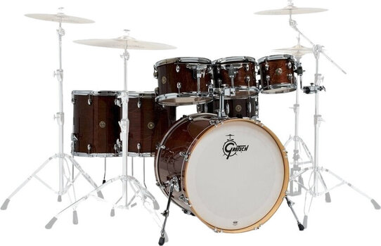 Akoestisch drumstel Gretsch Drums Catalina GR804112 Walnut Glaze Akoestisch drumstel - 1