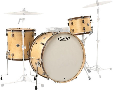 Akoestisch drumstel PDP by DW Concept Classic Wood Hoop Natural-Stain Akoestisch drumstel - 1