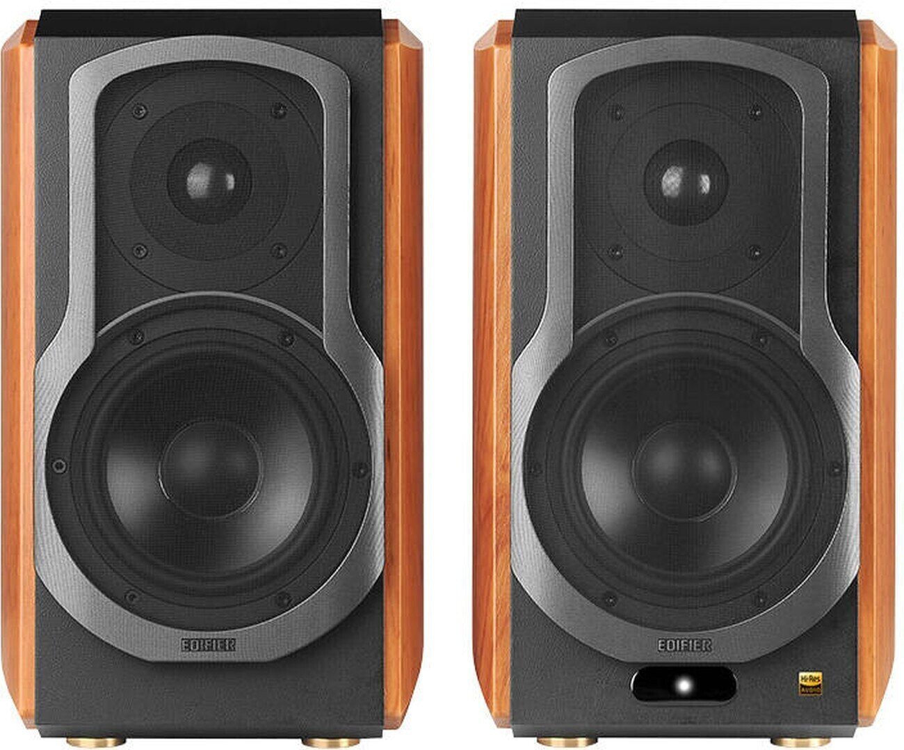 Hi-Fi Regálový reproduktor
 Edifier S1000W 2.0 Hi-Fi Regálový reproduktor Brown 2 ks