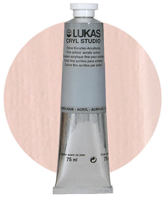 Lukas Cryl Studio Akrylová barva Peach Pink 75 ml 1 ks