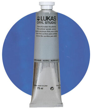 Akrilna boja Lukas Cryl Studio Akrilna boja Fluorescent Blue 75 ml 1 kom - 1