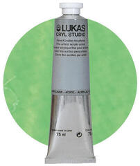 Akrylová barva Lukas Cryl Studio Akrylová barva Fluorescent Green 75 ml 1 ks