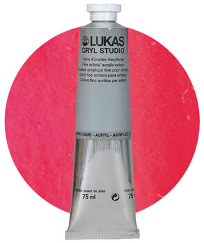 Akrilna boja Lukas Cryl Studio Akrilna boja Fluorescent Magenta 75 ml 1 kom - 1