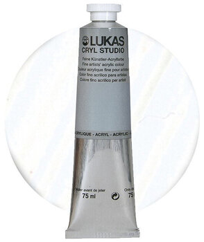 Akrilna boja Lukas Cryl Studio Akrilna boja Flourescent Reflex White 75 ml 1 kom - 1