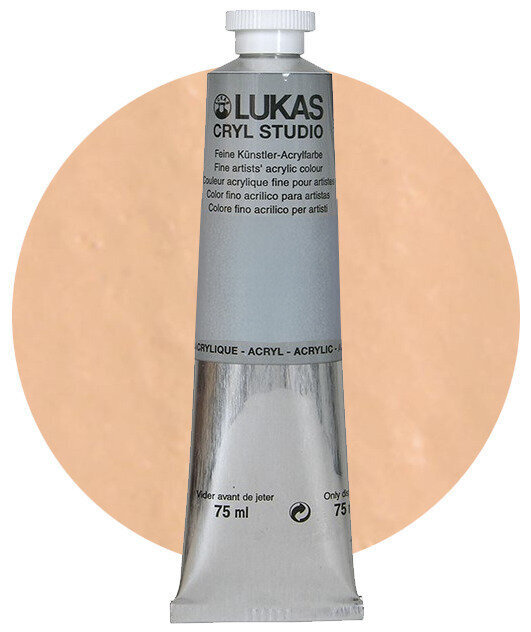 Lukas Cryl Studio Akrylová barva Apricot 75 ml 1 ks