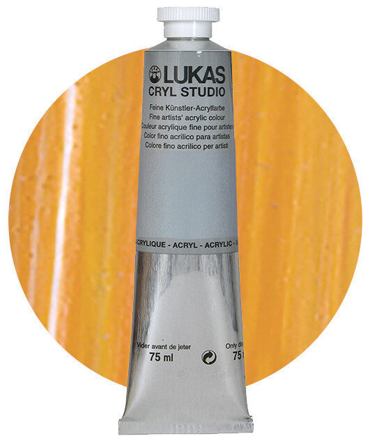 Lukas Cryl Studio Akrylová barva Indian Yellow 75 ml 1 ks