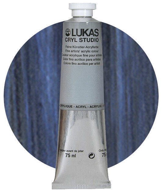 Lukas Cryl Studio Akrylová barva Indigo 75 ml 1 ks