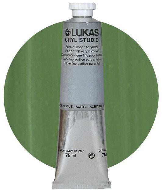 Lukas Cryl Studio Akrylová barva Olive Green 75 ml 1 ks