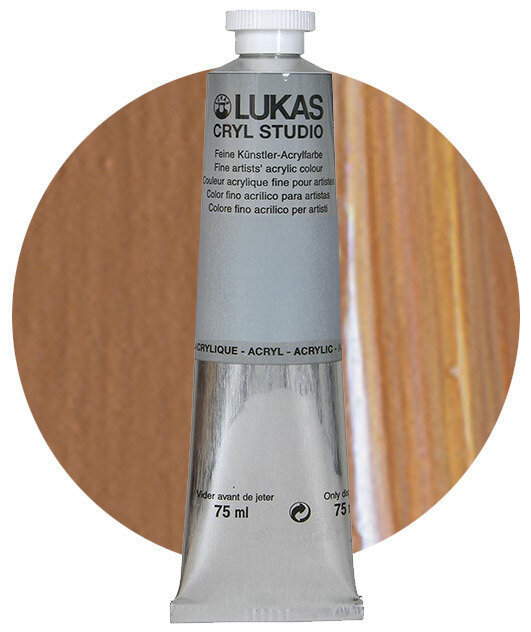 Lukas Cryl Studio Akrylová barva Raw Sienna 75 ml 1 ks