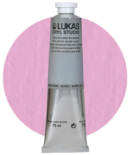 Lukas Cryl Studio Akrylová barva Rose 75 ml 1 ks