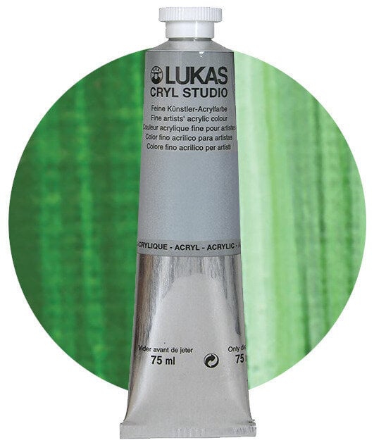 Lukas Cryl Studio Akrylová barva Sap Green 75 ml 1 ks