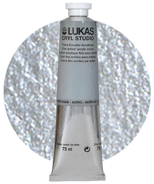 Lukas Cryl Studio Akrylová barva Silver 75 ml 1 ks