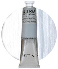 Acrylic Paint Lukas Cryl Studio Acrylic Paint Titanium White 75 ml 1 pc