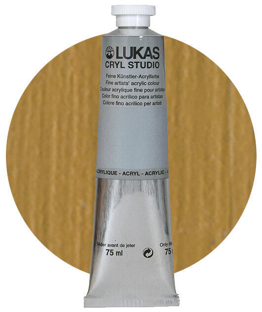 Lukas Cryl Studio Akrylová barva Yellow Ochre 75 ml 1 ks