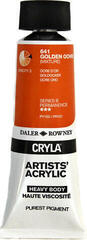 Colore acrilico Daler Rowney Cryla Artists’ Colori acrilici Golden Ochre 75 ml 1 pz