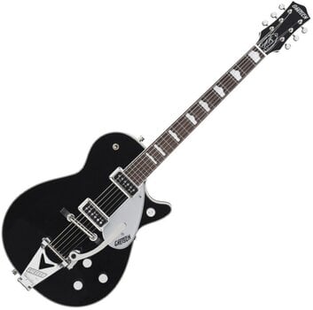 Elektromos gitár Gretsch G6128T-GH George Harrison Duo Jet RW Black Elektromos gitár - 1