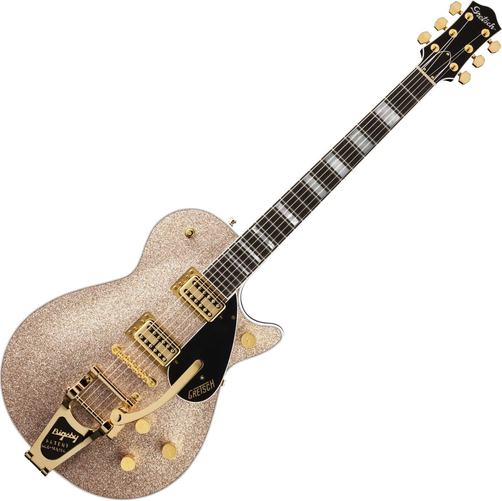 E-Gitarre Gretsch G6229TG Players Edition Sparkle Jet BT EB Champagne Sparkle E-Gitarre