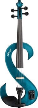 Violino elétrico Stagg EVN 4/4 Blue Violino elétrico (Como novo) - 1