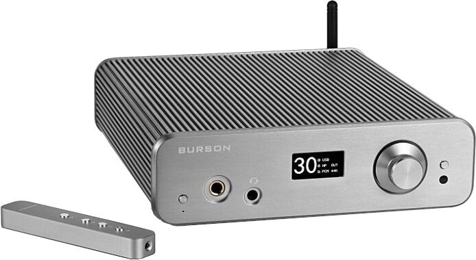 Hi-Fi Передпідсилювач для навушників Burson Audio Conductor 3 Performance Hi-Fi Передпідсилювач для навушників Silver