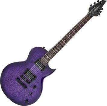 Electric guitar Jackson JS Series Monarkh SC JS22Q AH Transparent Purple Burst Electric guitar - 1