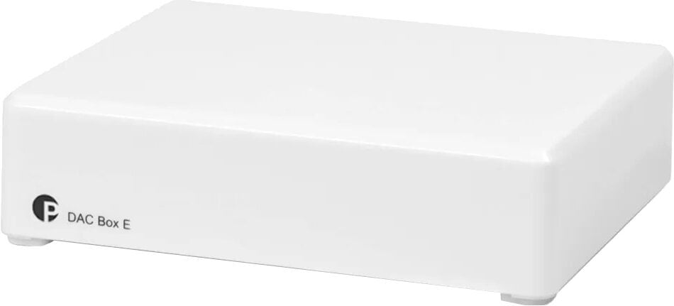 Hi-Fi DAC & ADC Interface Pro-Ject DAC Box E High Gloss White Hi-Fi DAC & ADC Interface
