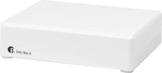 Hi-Fi DAC- och ADC-gränssnitt Pro-Ject DAC Box E High Gloss White Hi-Fi DAC- och ADC-gränssnitt