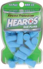 Tampões para os ouvidos Hearos Xtreme Protection Blue Tampões para os ouvidos