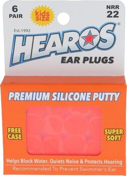 Čepići za uši Hearos Silicone Putty Kids Orange Čepići za uši - 1