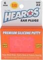 Hearos Silicone Putty Kids Orange Earplugs