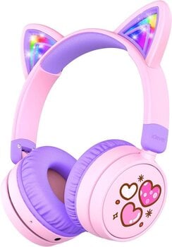 Auriculares inalámbricos On-ear iClever BTH21 Morado Auriculares inalámbricos On-ear - 1