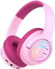 Drahtlose On-Ear-Kopfhörer iClever BTH18 Pink Drahtlose On-Ear-Kopfhörer