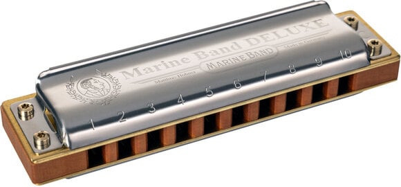 Diatonisch Mundharmonika Hohner Marine Band Deluxe Diatonisch Mundharmonika - 1