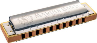 Hohner Marine Band 1896 Classic Richter-F Harmonica diatonique (Comme neuf)