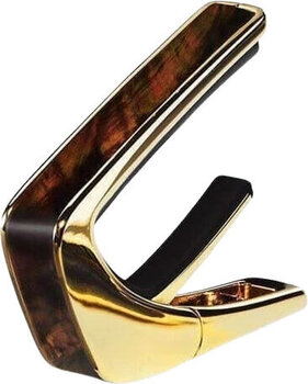 Akustinės gitaros kapodastras Thalia Shell Collection Tennessee Whisky Gold - 1