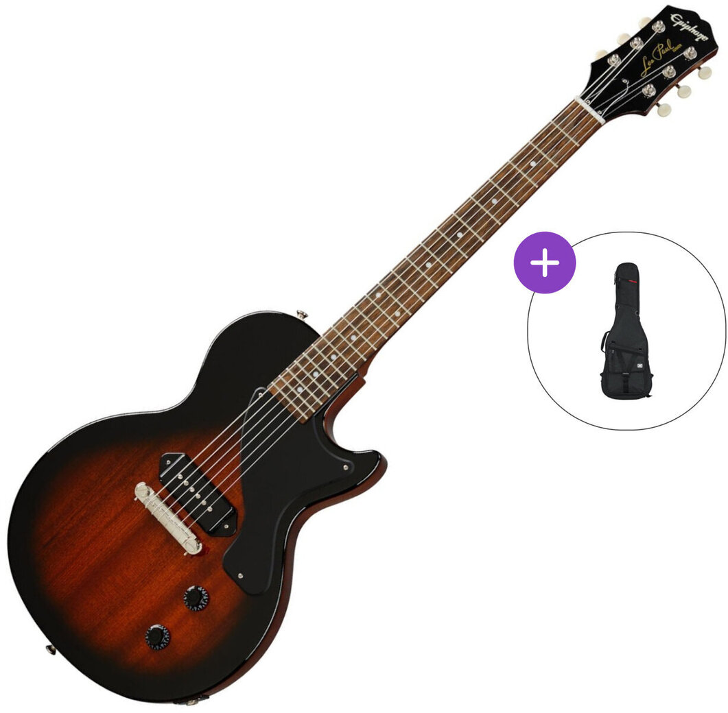 Epiphone Les Paul Junior SET Tobacco Burst Chitară electrică - Muziker