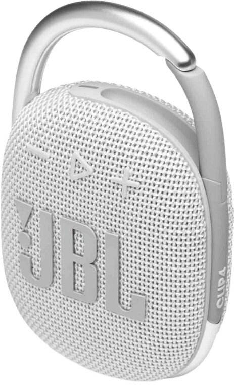 Přenosný reproduktor JBL Clip 4 White Přenosný reproduktor