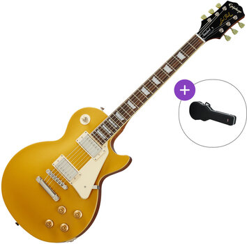 Elektrikitarr Epiphone Les Paul Standard '50s SET Metallic Gold Elektrikitarr - 1