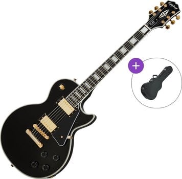 Guitare électrique Epiphone Les Paul Custom SET Ebony Guitare électrique - 1