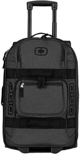 Ogio Layover 2 keréken guruló bőrönd Black Pindot 46 L