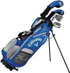 Ensemble de golf Callaway XJ3 Blue/Driver-FW-B-Putter-7,9,SW