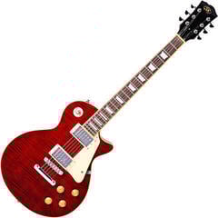 Guitare électrique SX EF3D Transparent Wine Red Guitare électrique (Déjà utilisé)