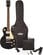 Vintage V10 Coaster Pack Gloss Black Electric guitar
