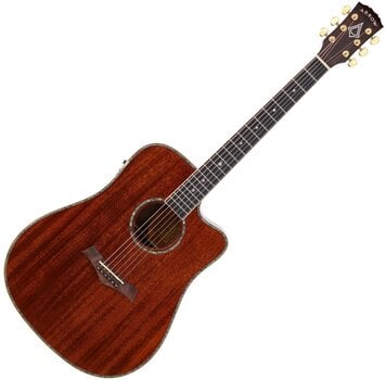 Guitare Dreadnought acoustique-électrique Arrow Platinum Elite D CE Mahogany Guitare Dreadnought acoustique-électrique - 1
