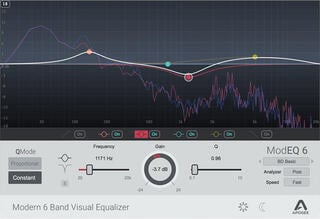 Studiový softwarový Plug-In efekt Apogee FX Rack Mod EQ 6 (Digitální produkt)