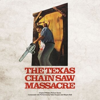 Disc de vinil Tobe Hooper & Wayne Bell - The Texas Chain Saw Massacre (Clear with Blood Red Splatter Coloured) (LP) - 1