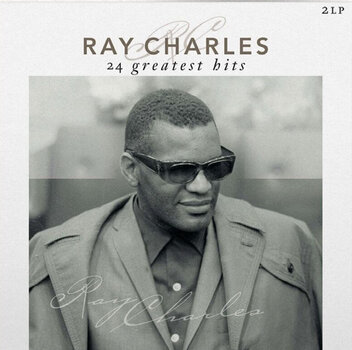 Disque vinyle Ray Charles - 24 Greatest Hits (Crystal Clear Coloured) (180 g) (2 LP) - 1
