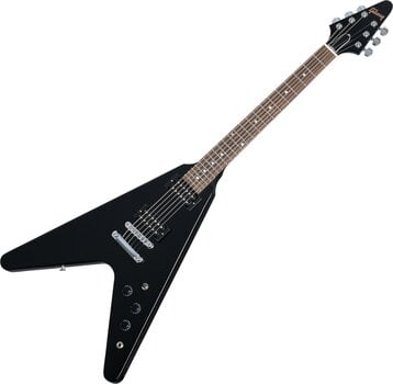 Elektrická kytara Gibson 80s Flying V Ebony Elektrická kytara - 1